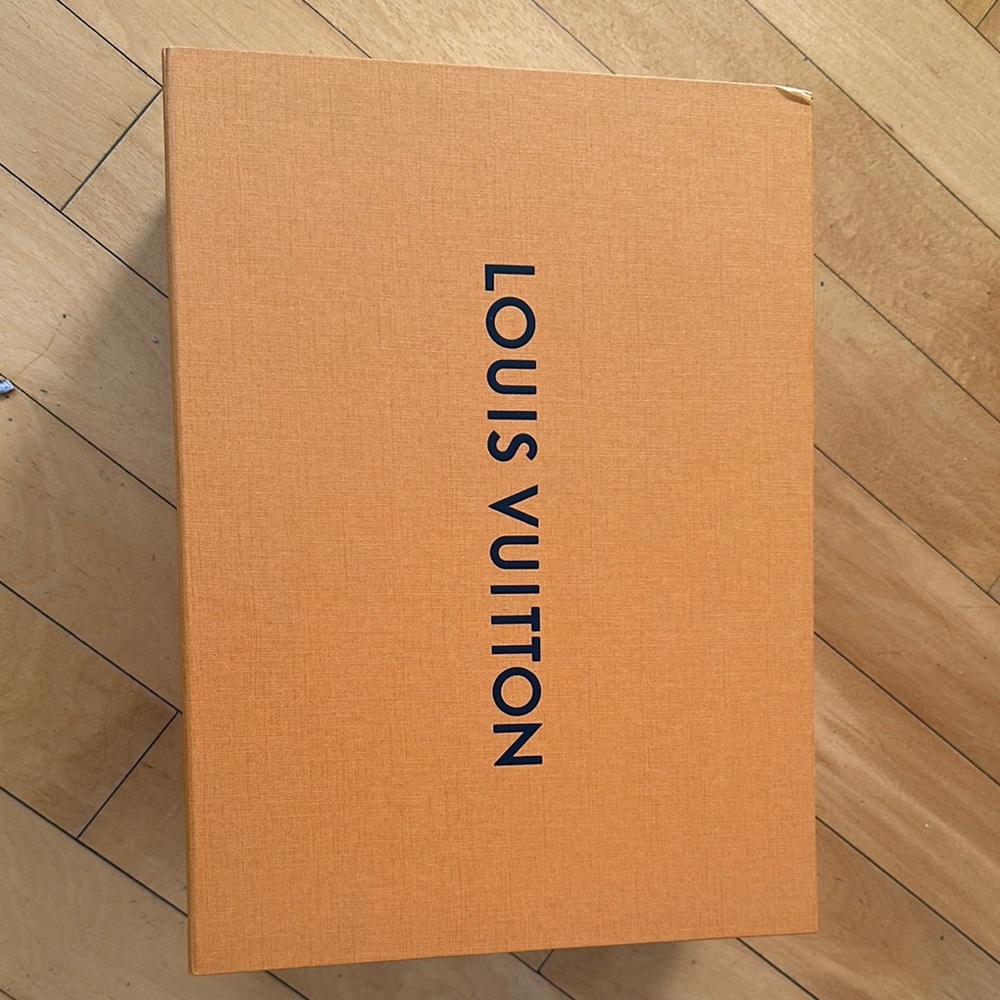 Louis Vuitton Elegant Cream Dust Bags in Box